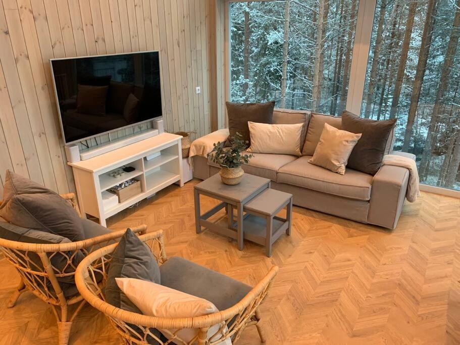 Tretoppen - Ny Moderne Hytte, Unike Finnskogen Torsby Exterior foto