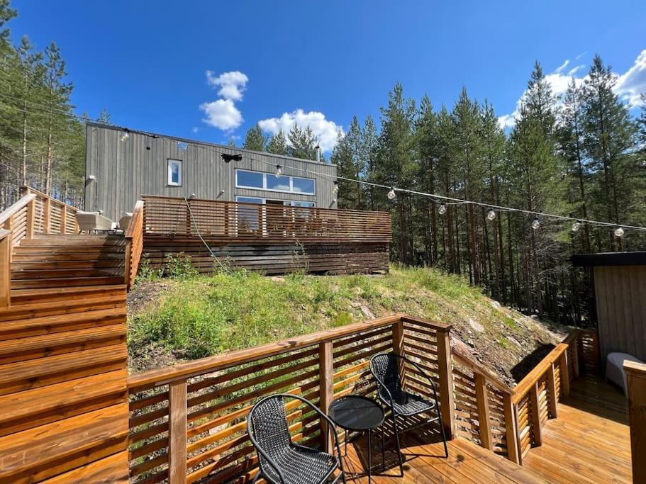 Tretoppen - Ny Moderne Hytte, Unike Finnskogen Torsby Exterior foto
