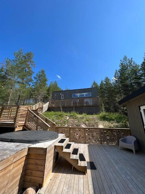 Tretoppen - Ny Moderne Hytte, Unike Finnskogen Torsby Exterior foto